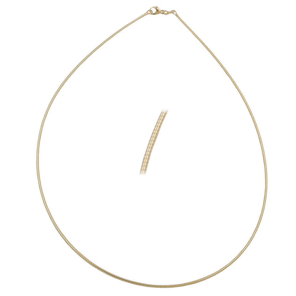 Choker/ kultakaulakoru 0,8mm/42cm 9k