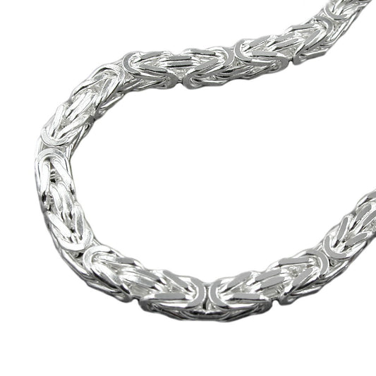 Kuningasketju 925-hopeinen kaulaketju miehelle – 8mm, 80cm