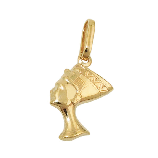 Nefertiti-riipus 9K kultaa – Egyptiläinen voimasymboli