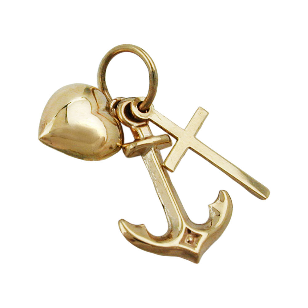 Usko toivo & rakkaus kultariipus 9k