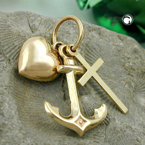 Usko toivo & rakkaus kultariipus 9k