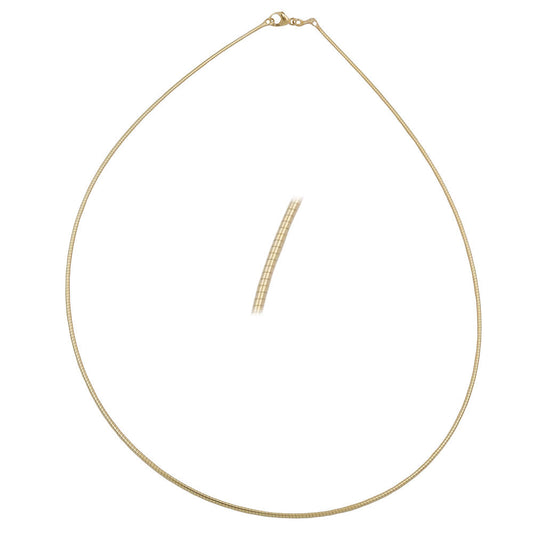 Choker/ kultakaulakoru 0,8mm/42cm 9k